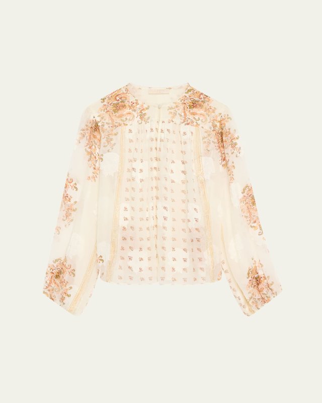 Aster Long-Sleeve Blouse